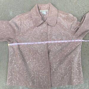 Requirements shacket corduroy brushed fabric large button closure fall outerware